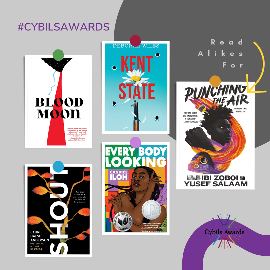 Featured image for “#CybilsAwards Backlist Book List: Verse Novels”