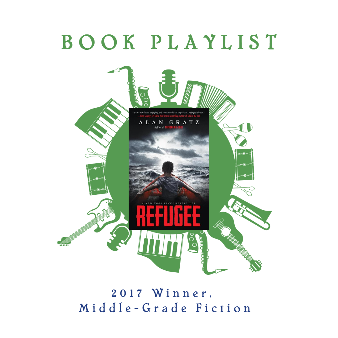 Featured image for “REFUGEE by Alan Gratz CYBILS 📚🎶”