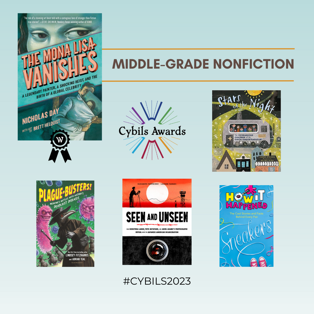 Featured image for “Book Reviews: #CYBILS2023 Middle-Grade Nonfiction Finalists”