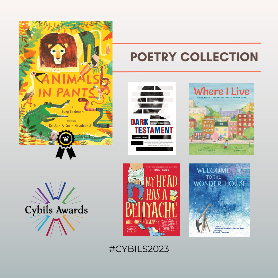 Featured image for “Book Reviews: #CYBILS2023 Finalists Poetry Collections”