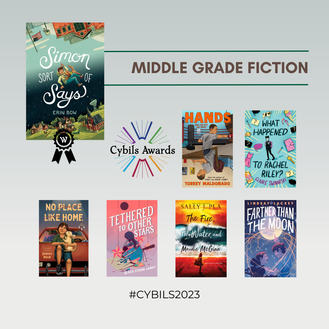 Featured image for “Book Reviews:  #CYBILS2023 Middle Grade Fiction Finalists”