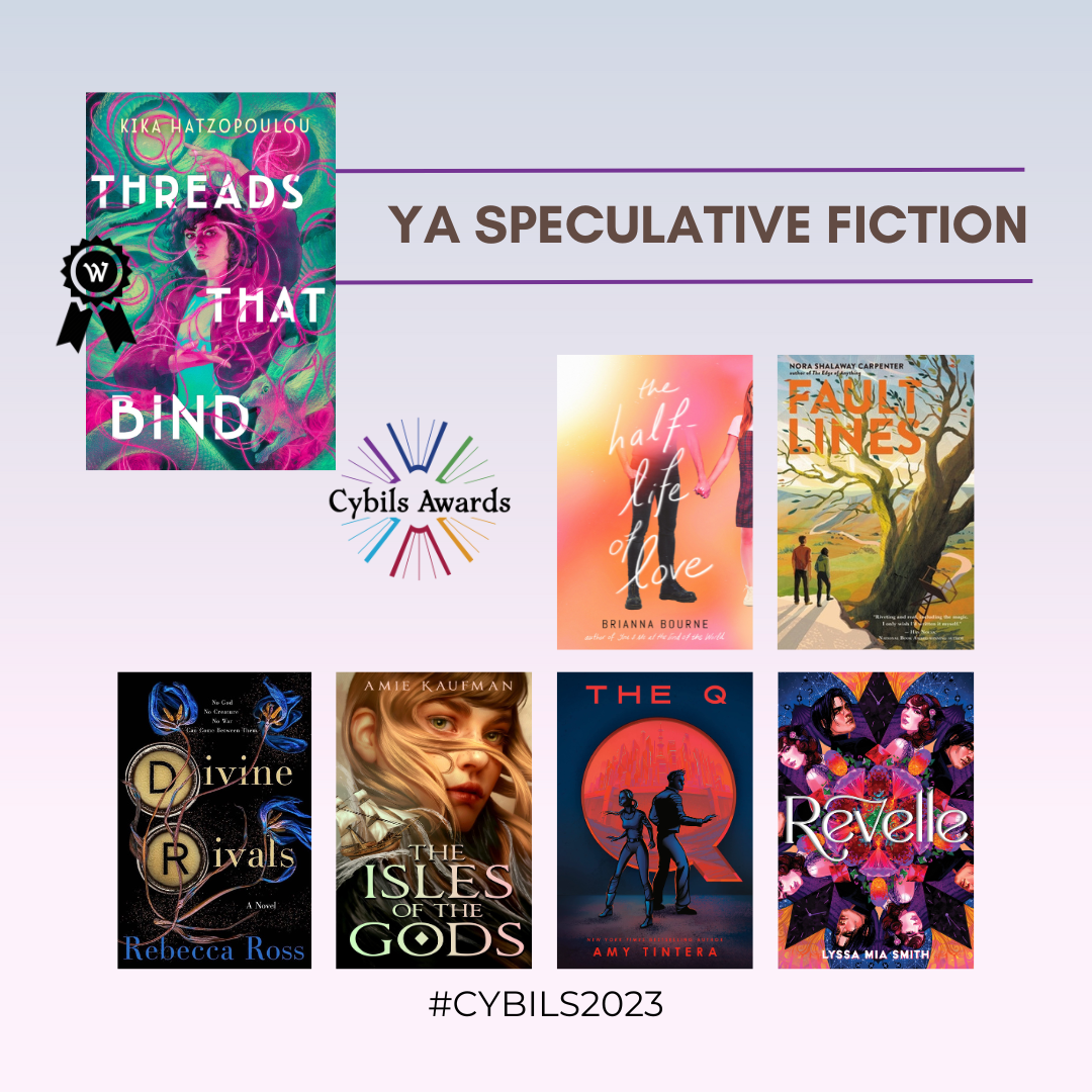 Featured image for “Book Reviews: #CYBILS2023 YA Speculative Fiction FInalists”
